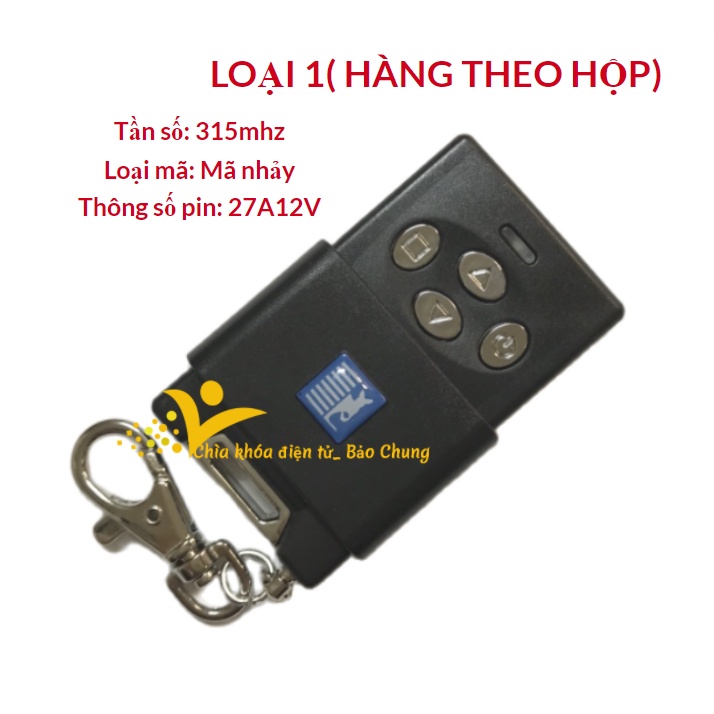 Điều khiển cửa cuốn austdoor 4 nút chuẩn hàng theo hộp nhận