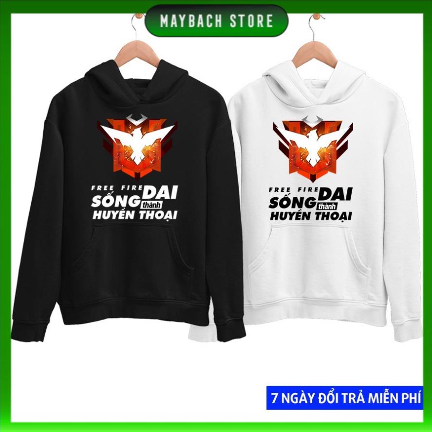 Áo FF - Áo Khoác Free Frie Rank Huyền Thoại