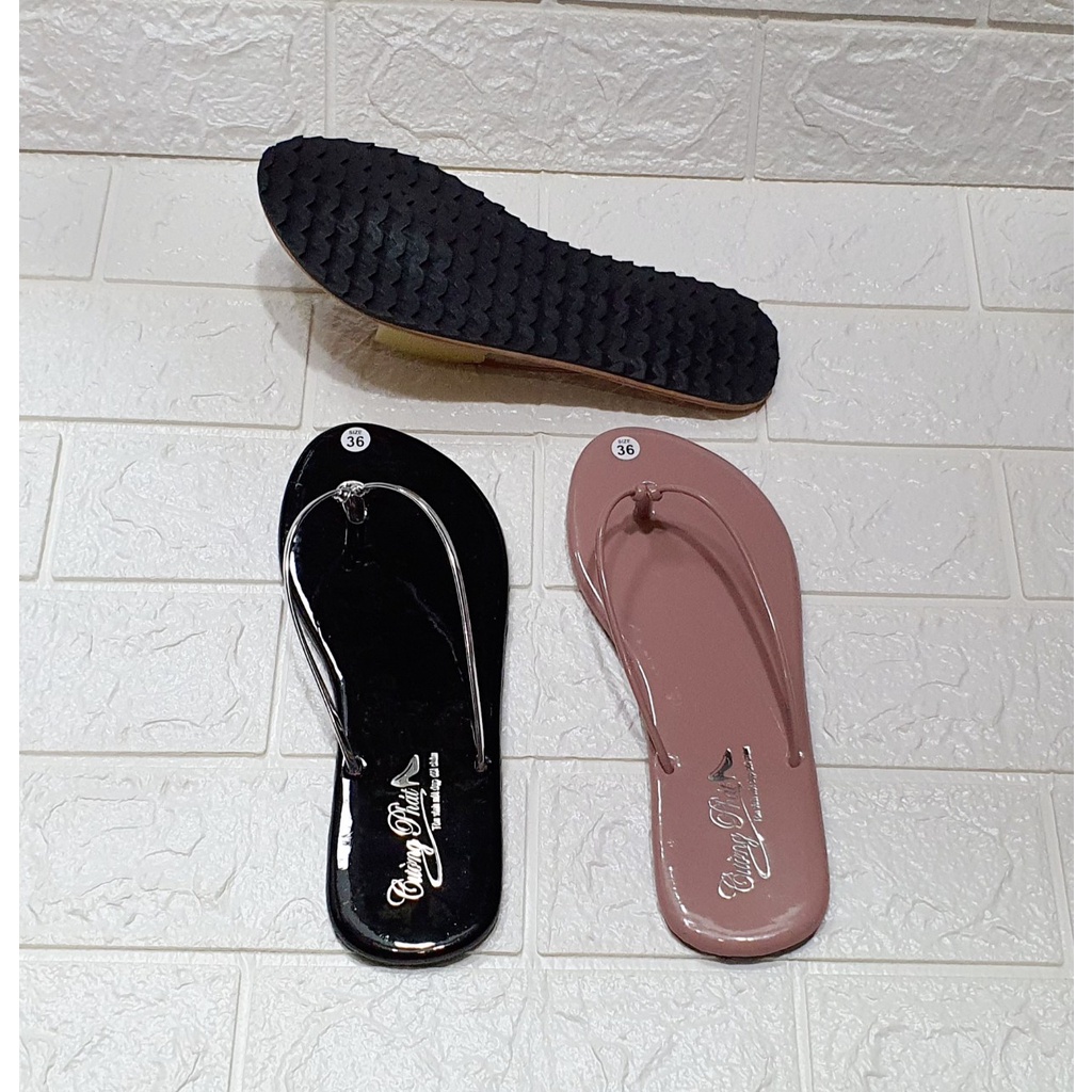 Dép cọng V mỏng, dép xỏ ngón, mặt đế bóng | Thời trang - Năng động | ZC - Bách Hoá Online