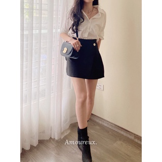 Chân váy ngắn đen năng động trẻ trung