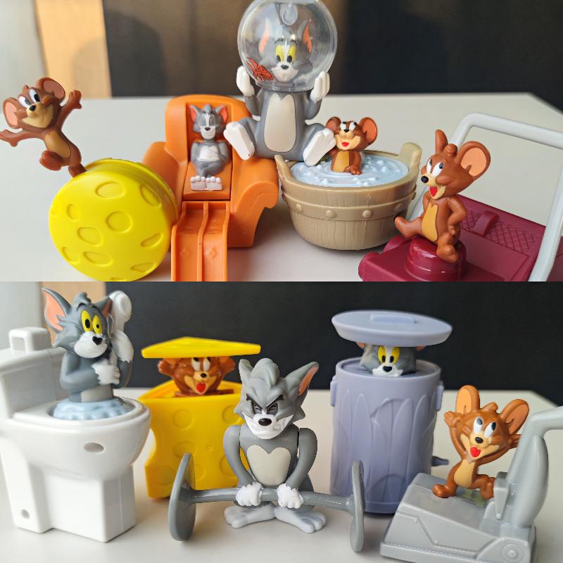 Bộ sưu tập đồ chơi McDonald's Happy Meal Tom & Jerry 2021 xinh xắn
