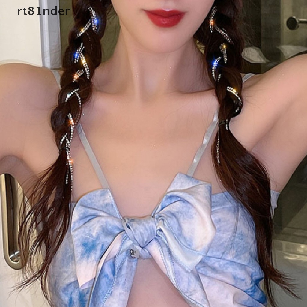 Kẹp Tóc Đính Đá Phối Tua Rua Dài Thời Trang Cho Nữ