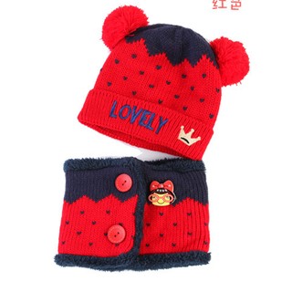 SALE [80k] Set khăn mũ len cho bé
