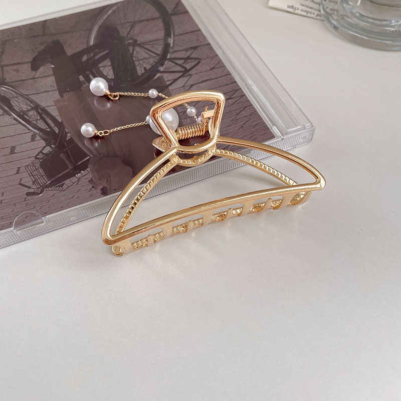 Kẹp Tóc Hình Nơ Bằng Kim Loại Thời Trang Hàn Quốc Cho Nữ