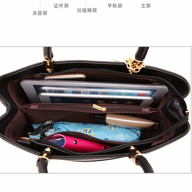 Túi xách nữ trung niên viền chỉ vuông thời trang TT 39 | BigBuy360 - bigbuy360.vn