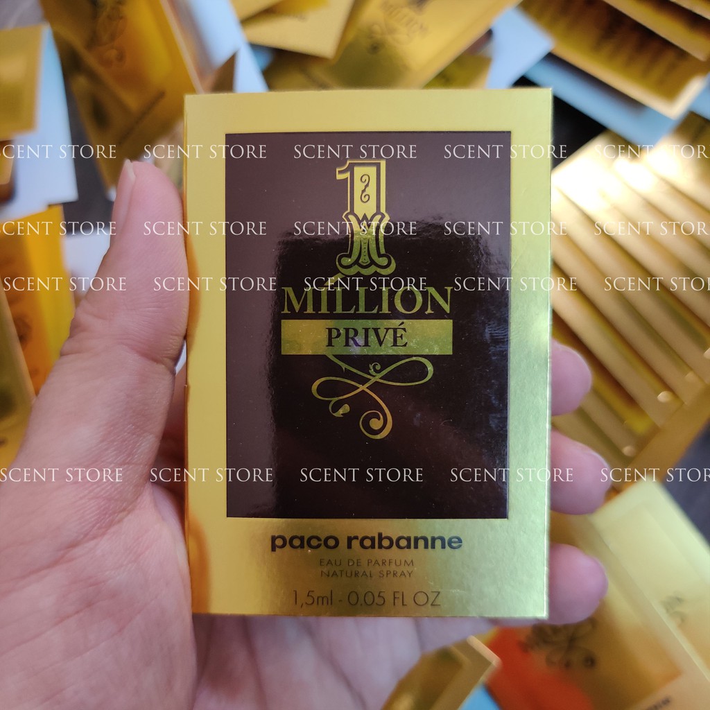 Scentstorevn - Vial chính hãng nước hoa Paco Rabanne 1 Million [1.5ml]