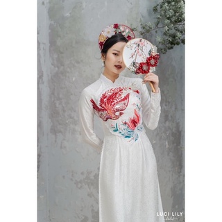 Mấn cô dâu mấn bờm đính hoa