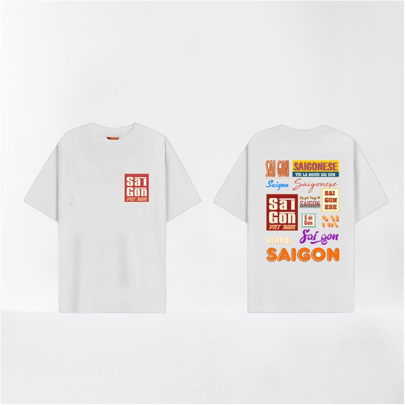 Áo Thun Tay Lỡ Sài Gòn Unisex Form Rộng Cổ Tròn  Áo Phông Tay Lỡ Chất Vải Cotton Thiết Kế Độc Lạ Phong Cách Hàn Quốc | BigBuy360 - bigbuy360.vn