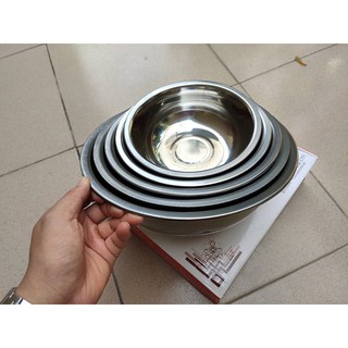 Set 5 thau rổ inox đa năng La'Home