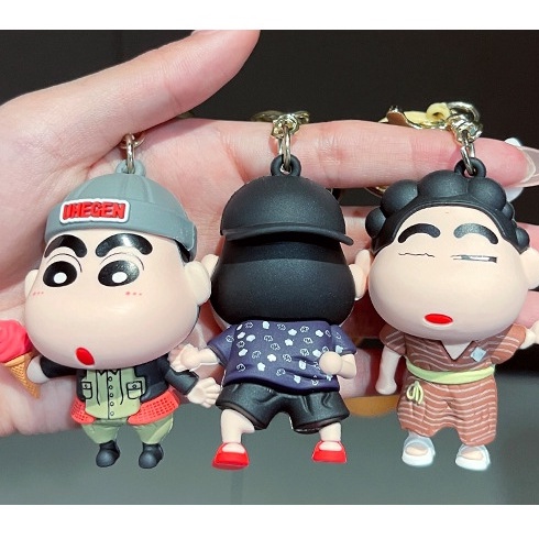 Móc chìa khóa Shin Bút Chì Nhiều Biểu Cảm Dễ Thương Cá Tính