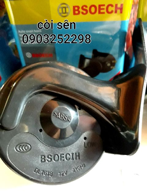 Còi sên - kèn sên xe máy âm thanh lớn - ô tô 12v -24v có clip