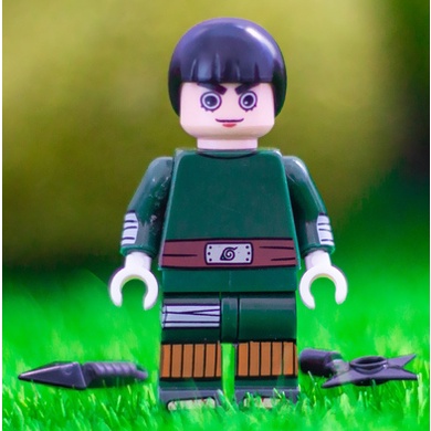 lego jiraiya, gai, rockl lee,danzo, shisui, shino trong naruto