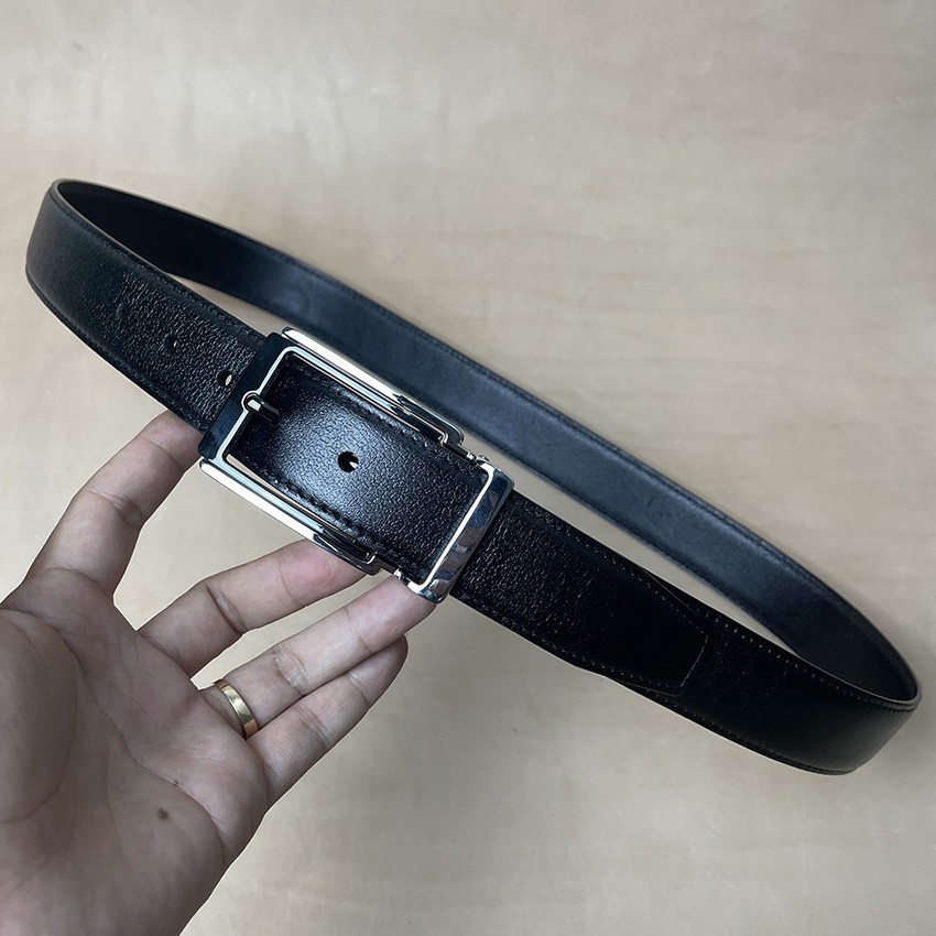 Thắt Lưng Nam Dây Nịt Da Bò Thật Khóa Kim Lịch Lãm TM808 Bảo Hành 24 Tháng Tặng Kèm Hộp