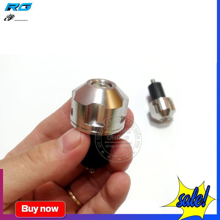 Cặp Gù Tay Lái Xe Máy Inox Đặc Takegawa