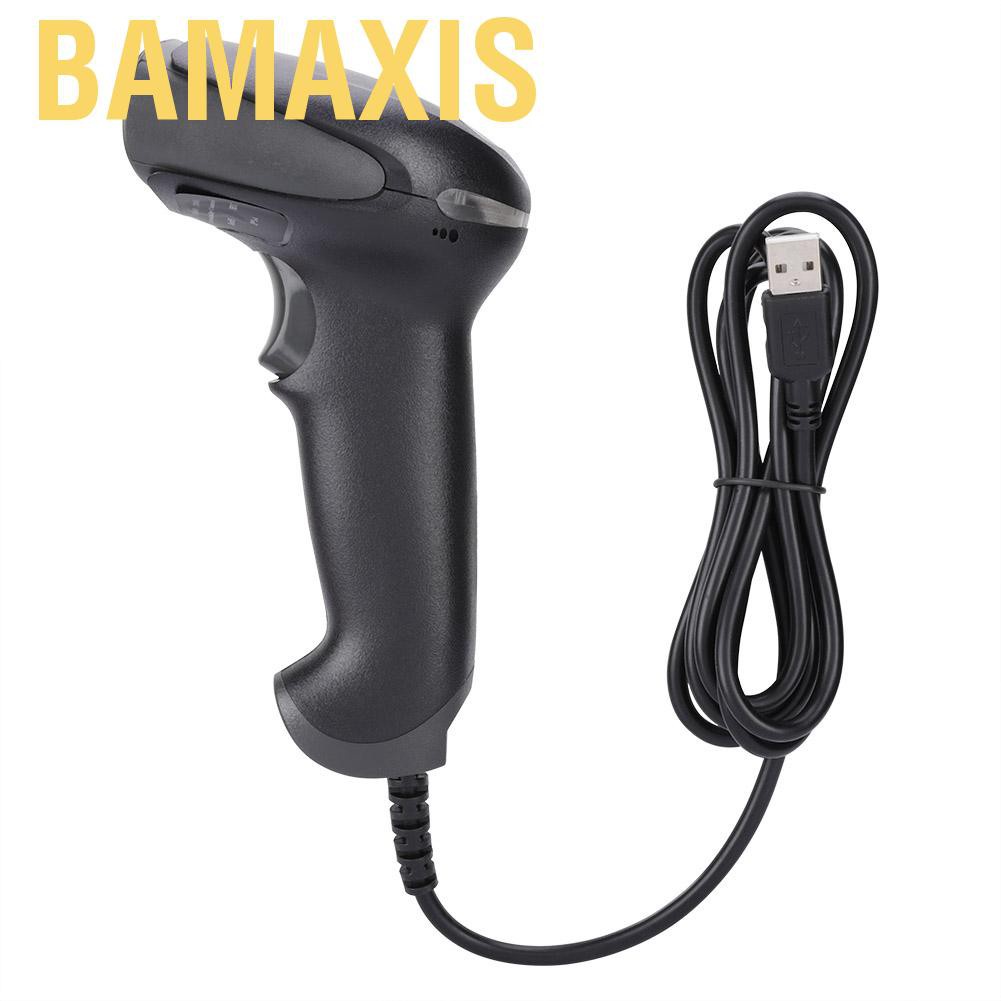 Bamaxis 100 Times/Second Scanning Bar Code Scanner 50 Million Clicks USB Reader