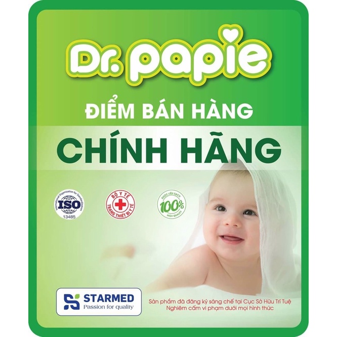 Nước Tắm Gội Thảo Dược Dr Papie 230ml ( 0-3 tuổi ) - Nước tắm hỗ trợ giảm rôm sảy