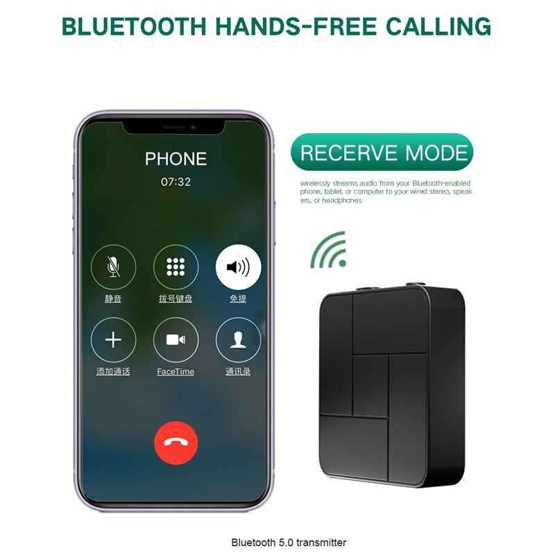 Thiết Bị Nhận Tín Hiệu Âm Thanh Bluetooth 5.0 3.5mm Aux Jack Rca Usb Dongle Rảnh Tay | BigBuy360 - bigbuy360.vn