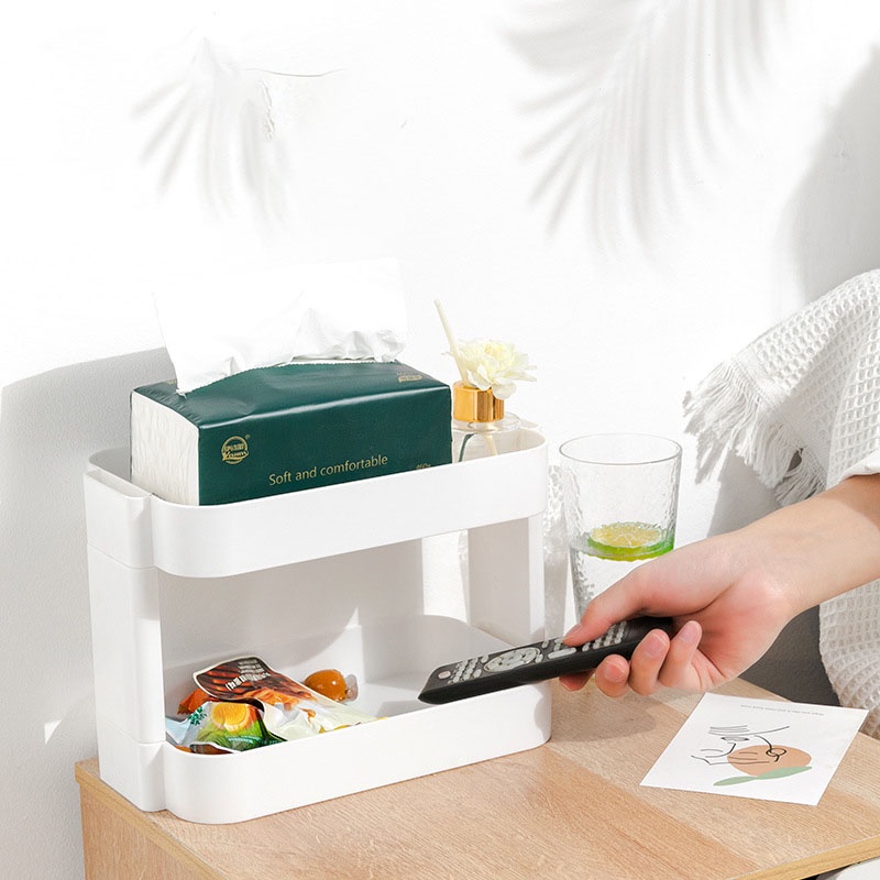 Kệ Đựng Mỹ Phẩm Nhiều Tầng Có Thể Gấp Gọn Tiện Dụng Cho Gia Đình / Văn Phòng