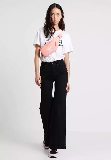 [Mã FASHIONT4WA2 giảm 10K đơn 50K] Túi bao tử Adidas Hoa