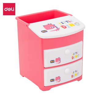Khay cắm bút học sinh Yooco Deli,Hồng, Xanh- E9136