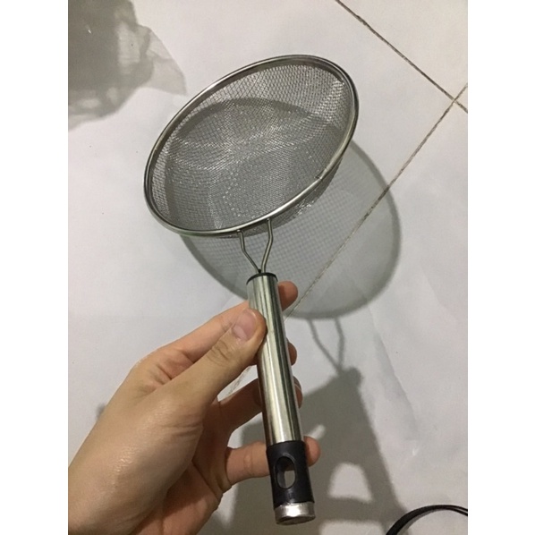 Rây lọc cháo inox 2 lớp cao cấp đường kính 14cm và 16cm, 20cm