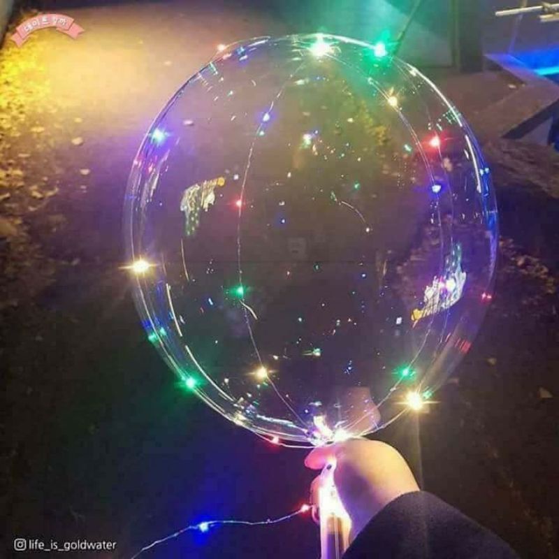 dây đèn led dùng cho bóng bay galaxy