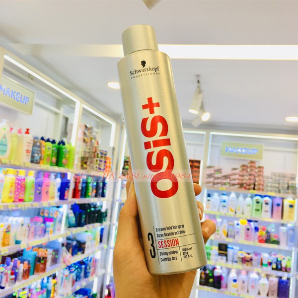 KEO XỊT TÓC CỨNG SCHWARZKOPF - OSIS - Session #3 300ml