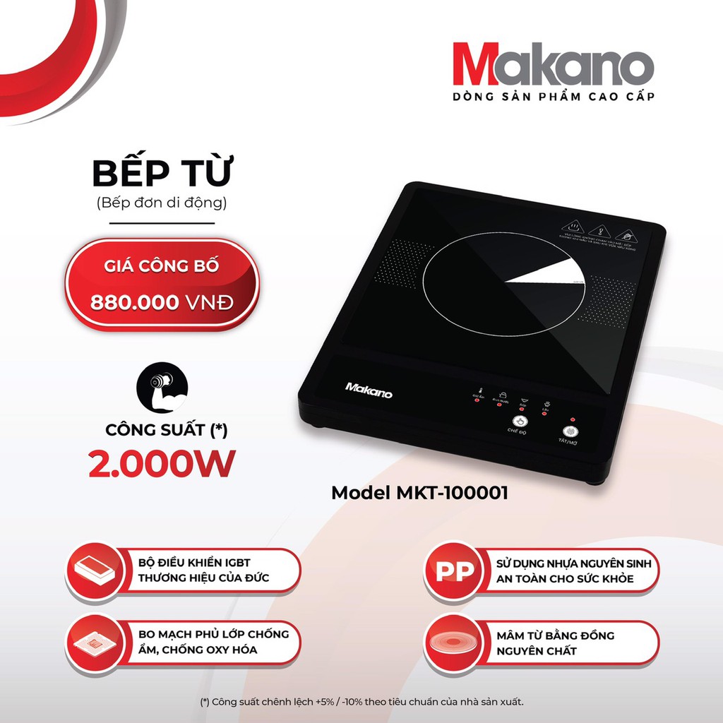 Bếp từ Makano MKT-100001
