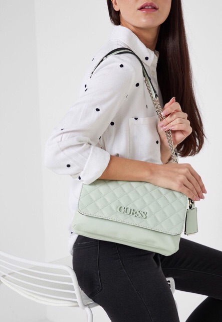 GUESS ELIANA CROSSBODY👑 ❗️Bao check code Dáng túi sang chảnh hết nấc