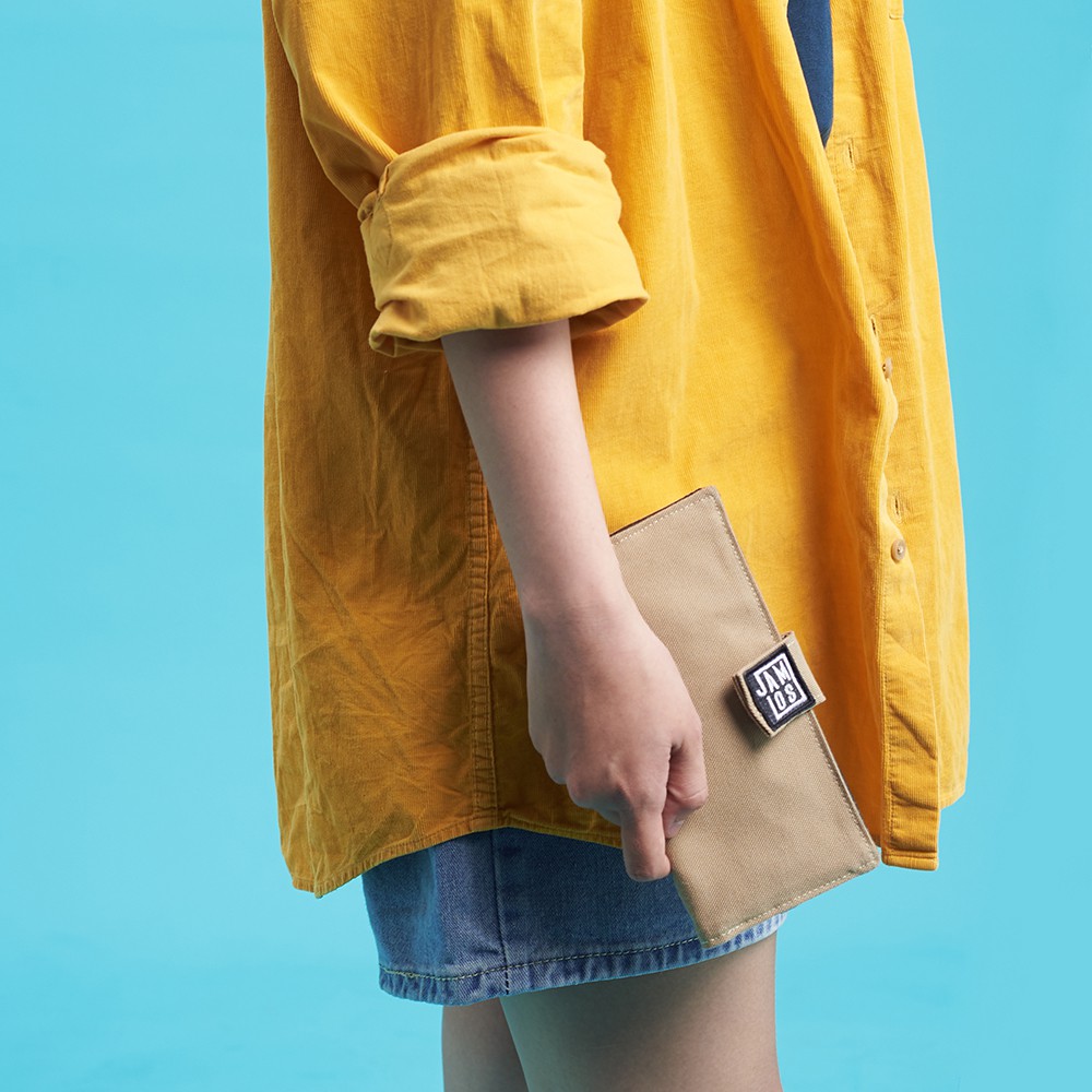 Jamlos Long Wallet - Bóp ví dáng dài canvas