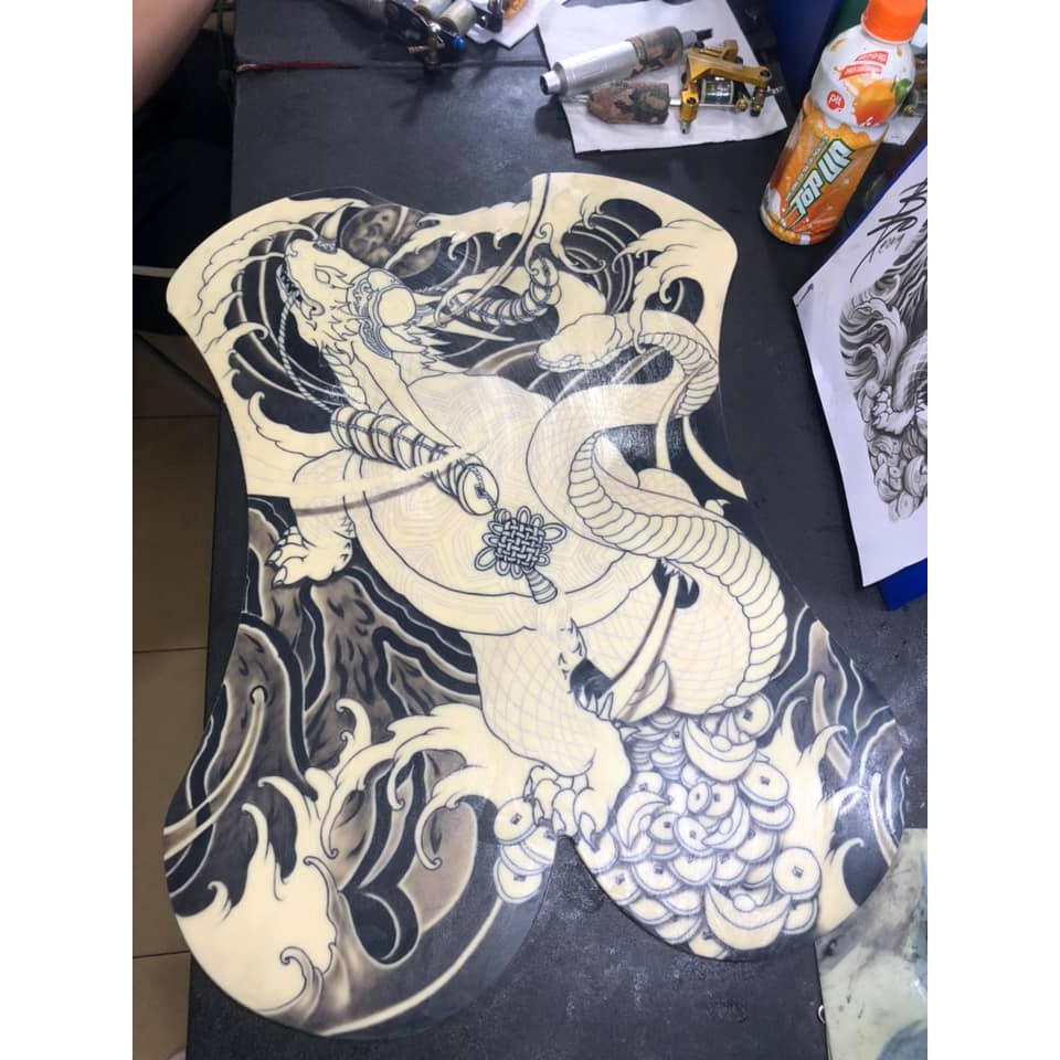 DA TẬP XĂM SILICON