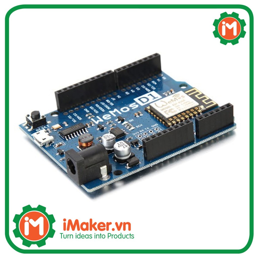 Mạch Arduino Wifi ESP8266 NodeMCU Lua WeMos D1 R2