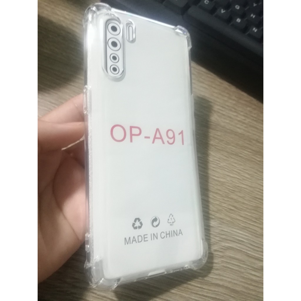 Ốp lưng Oppo A91/ A31- Chống sốc-Dẻo- Trong suốt [HÀNG MỚI-CHUẨN MÃ]