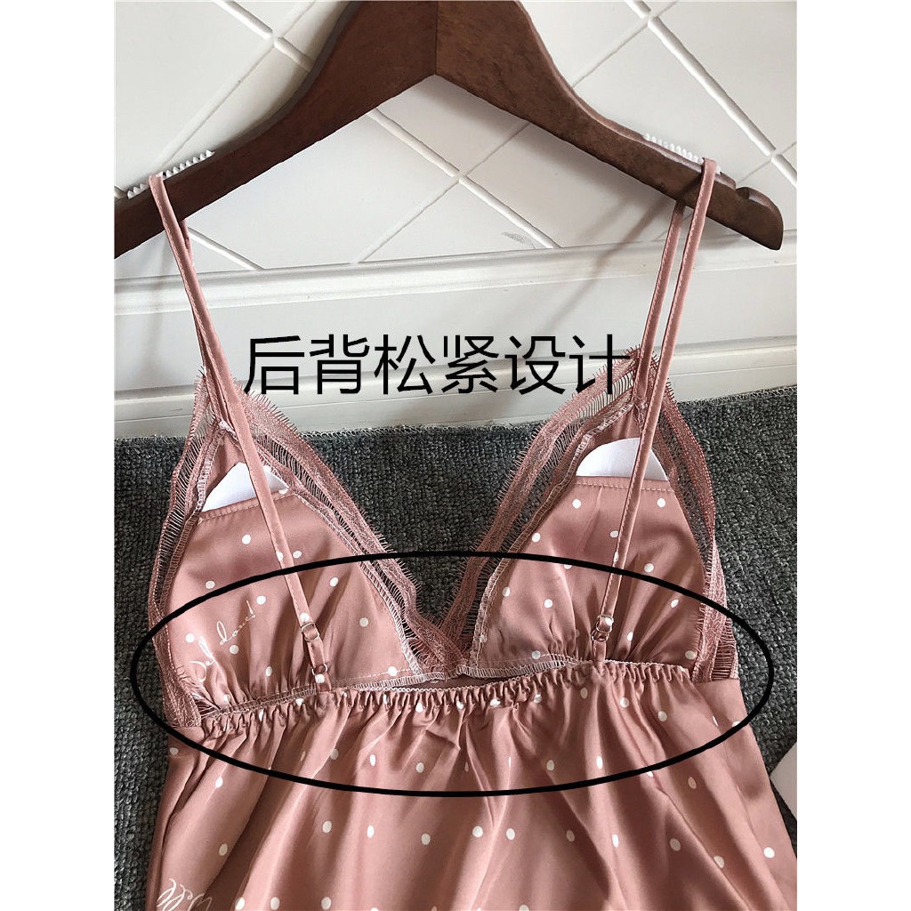 Set Đồ Ngủ Bằng Lụa Gợi Cảm Dành Cho Nữ