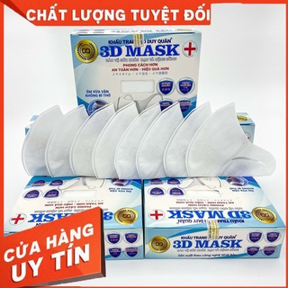 Khẩu trang 3D Duy Quân công nghệ Nhật Bản 50 chiếc/ hộp