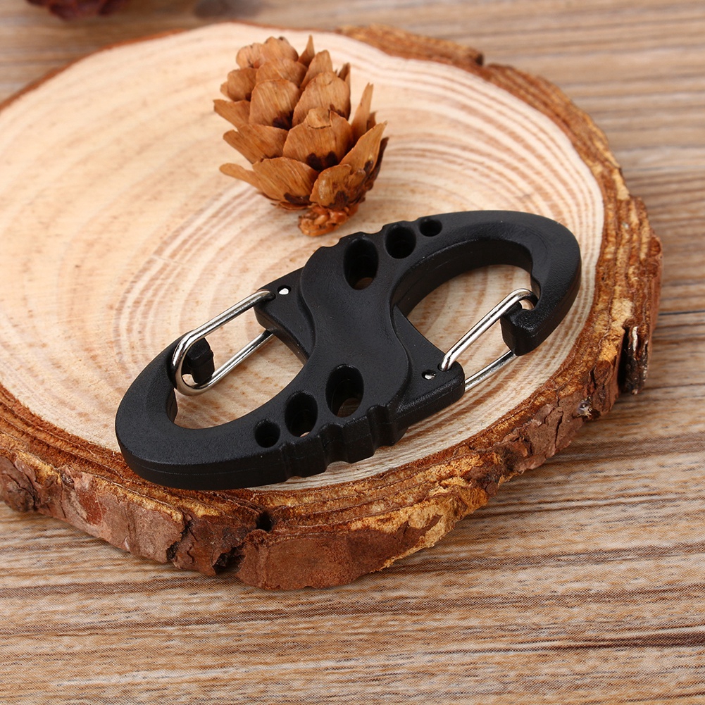 Móc Khóa Leo Núi Mini Hình Chữ S Chất Lượng Cao