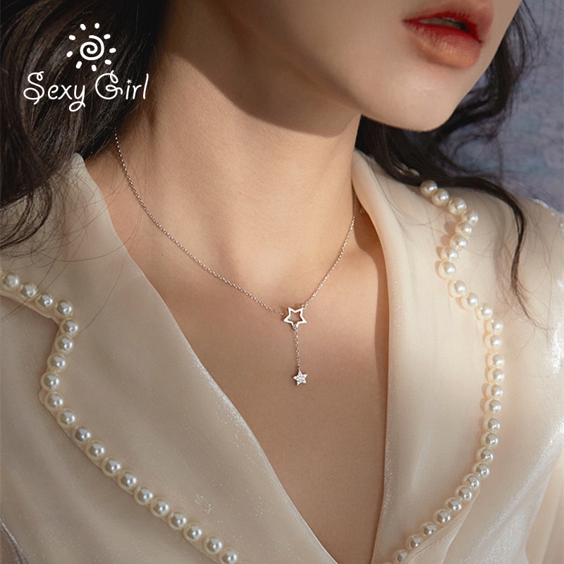 Vòng cổ mặt hình ngôi sao phong cách xinh xắn cho nữ