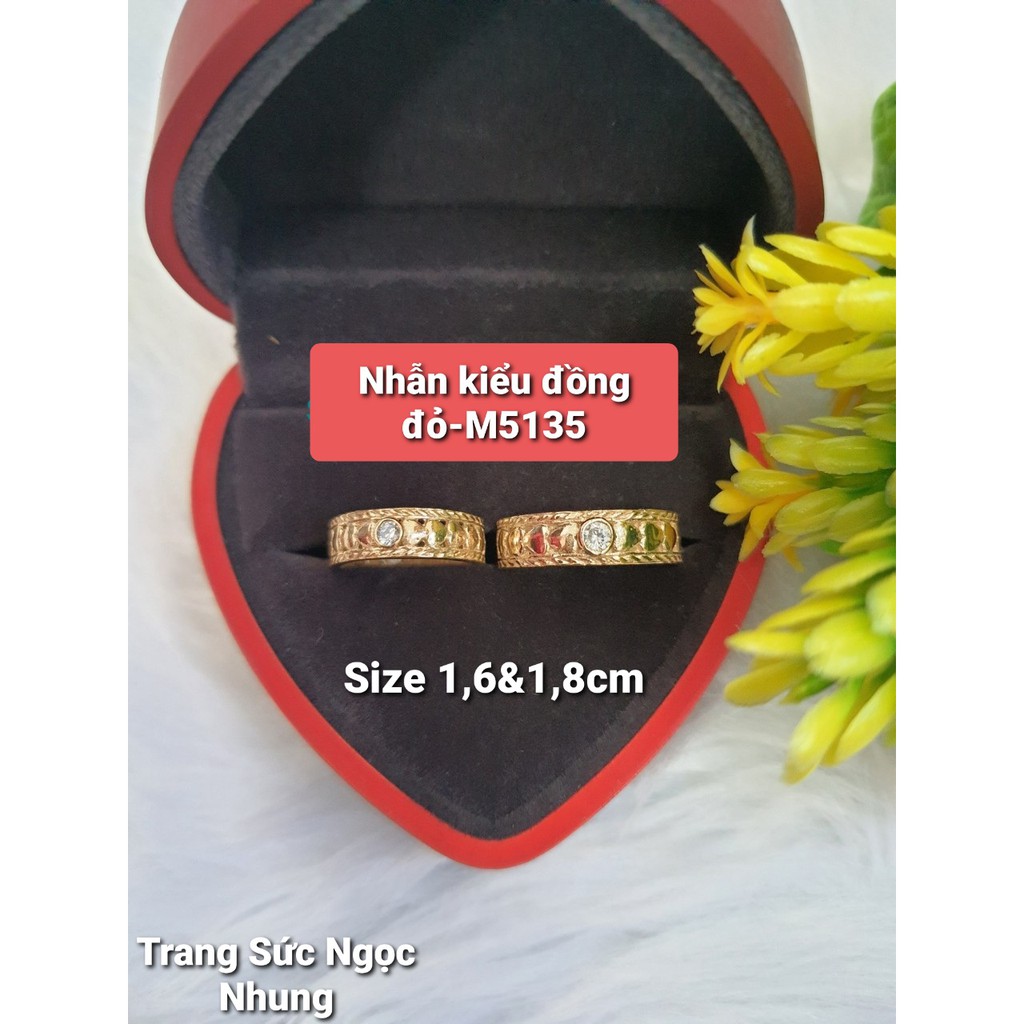 Nhẫn kiểu đồng đỏ-M50