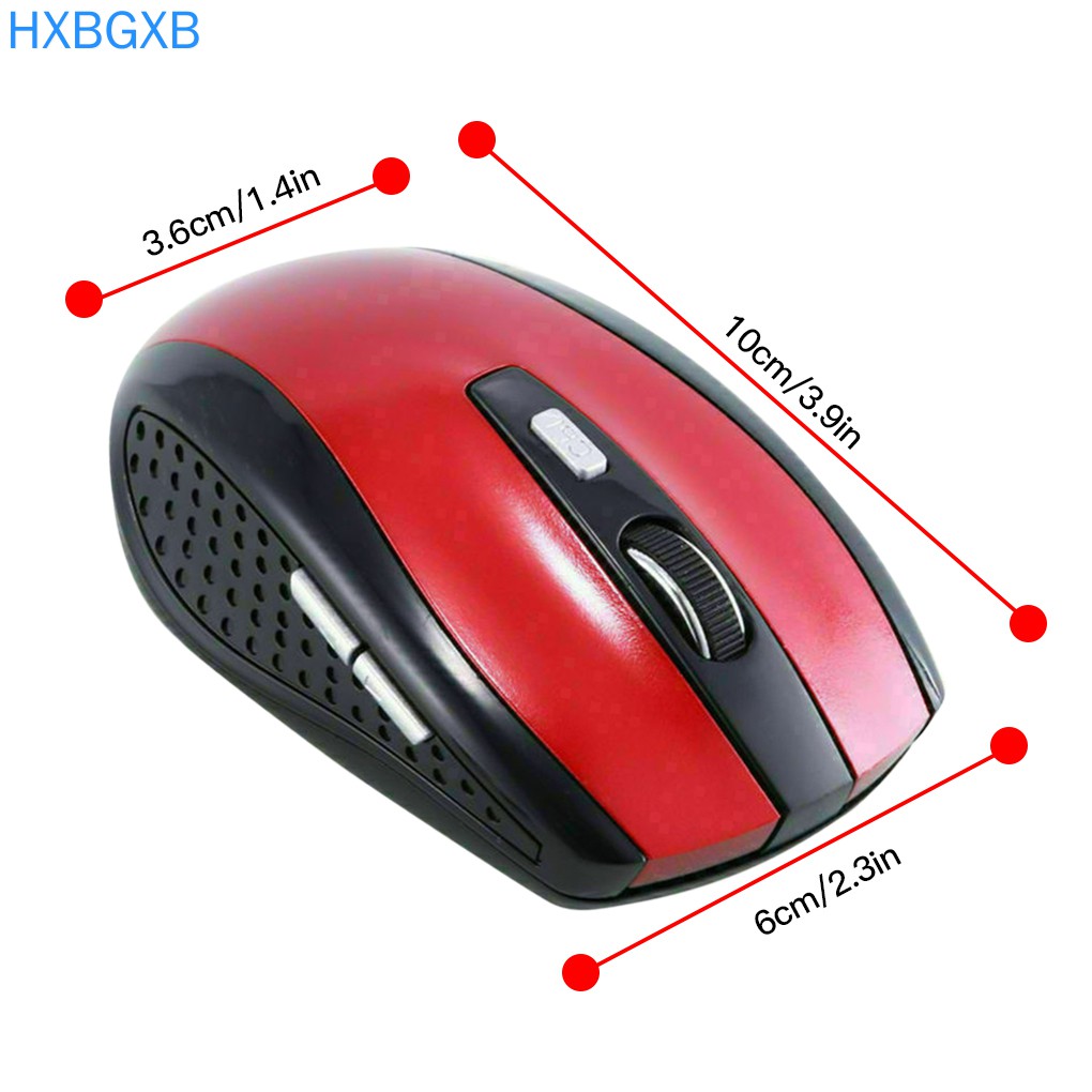 Chuột Không Dây Hxbg - 2.4g 1600dpi Cho Game Thủ