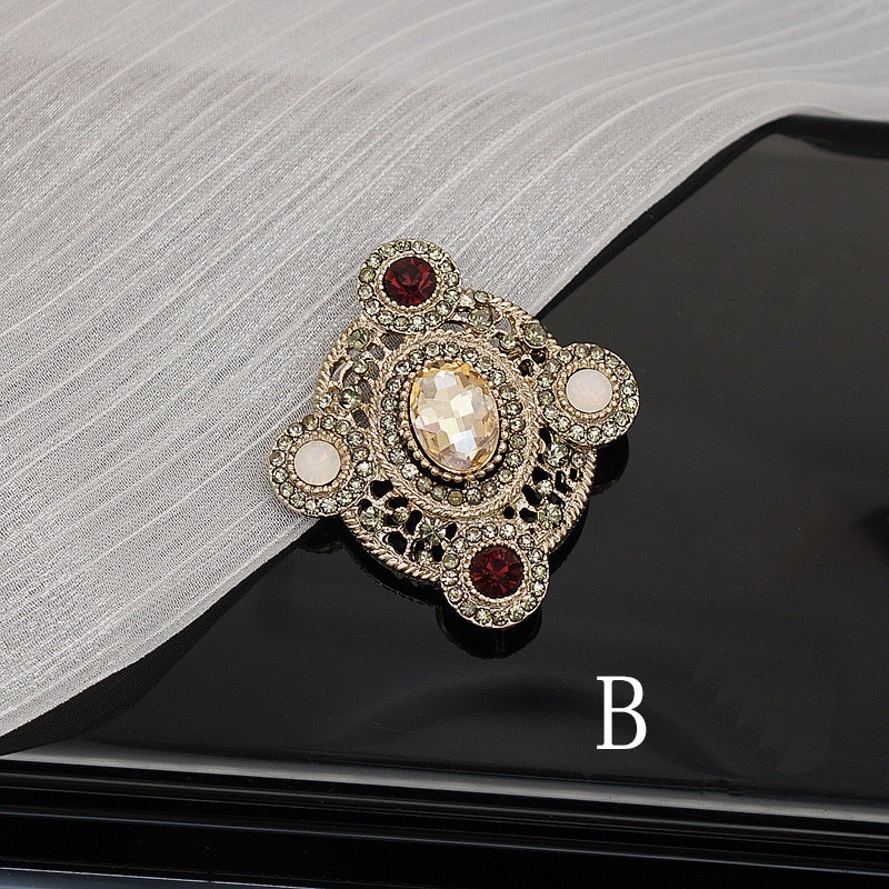 Ghim Cài Áo Hình Hoa Đính Ngọc Trai Sang Trọng Cho Nam Nữ