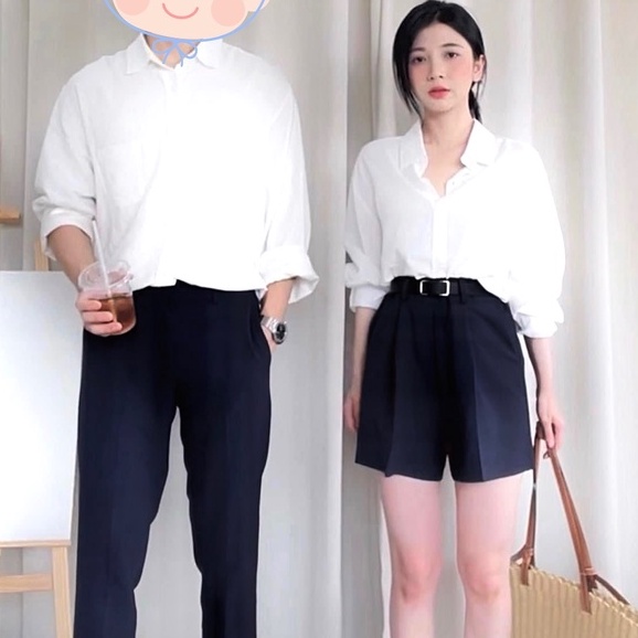 Quần short nữ chất tuyết mưa hàng đẹp xinh xắn - Quần sooc khóa trước chun sau phối nhiều kiểu áo năng động m225