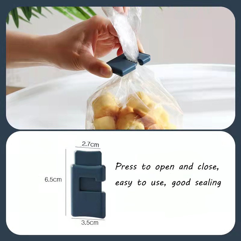1 kẹp miệng túi mini bằng nhựa chống ẩm