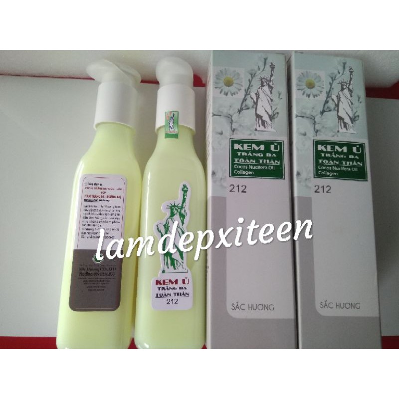 Kem ủ body sắc hương