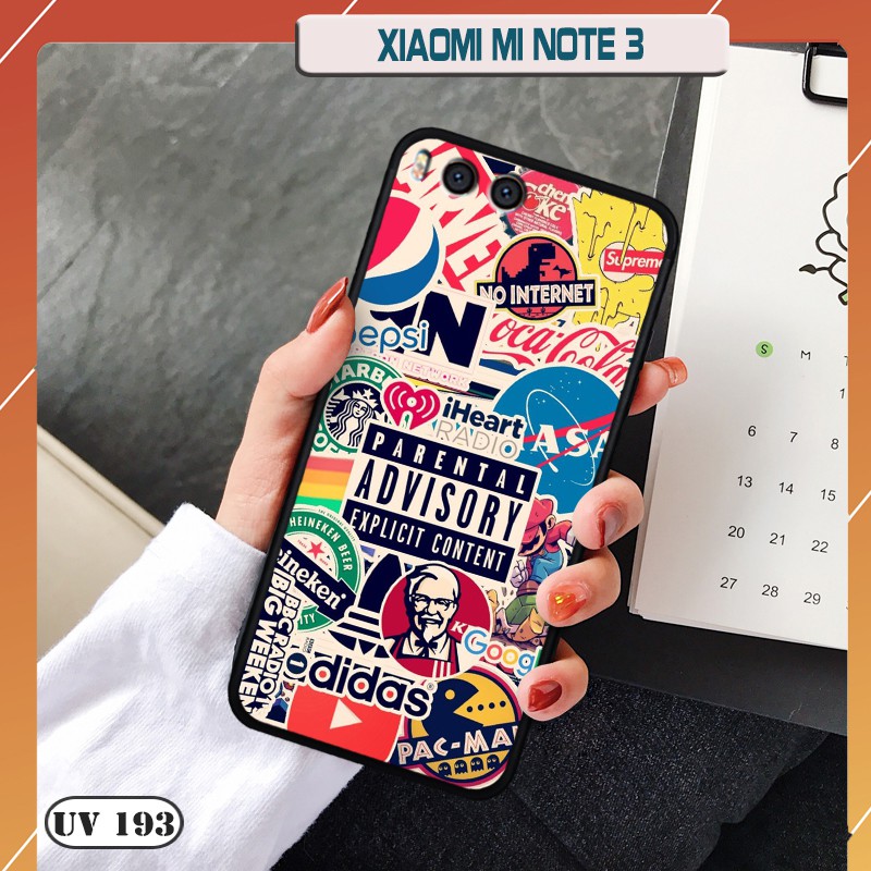 Ốp lưng nhám Xiaomi MI Note 3 in hình
