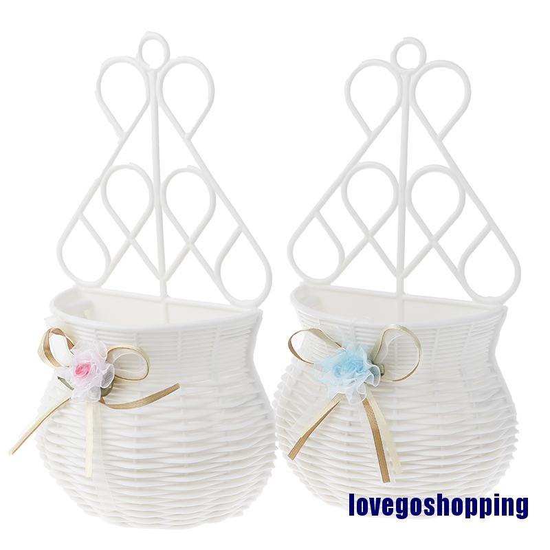 Lọ Hoa Giả Treo Tường Trang Trí Diy