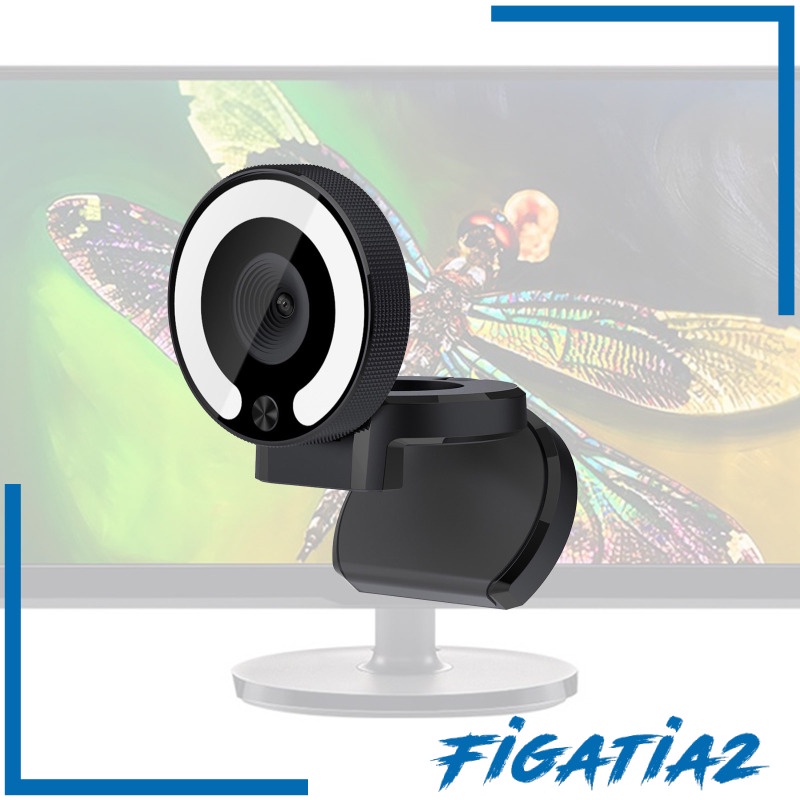 Webcam Figatia2 Tích Hợp Đèn Led Tự Động Cho Laptop / Máy Tính | BigBuy360 - bigbuy360.vn