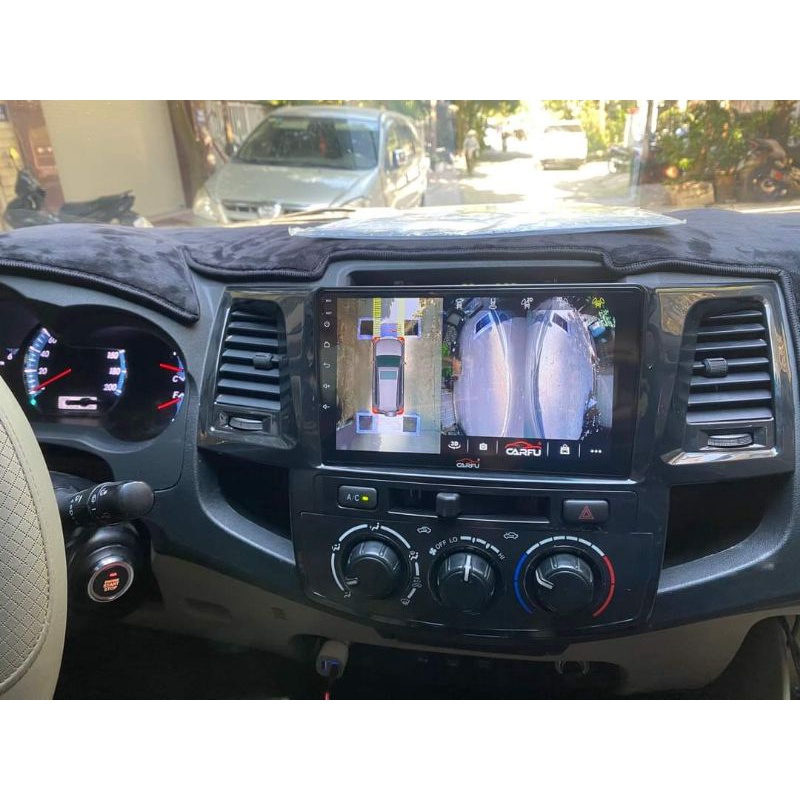 Màn hình Android tích hợp camera 360 toàn cảnh siêu nét Carfu G63/ G63s cấu hình khủng