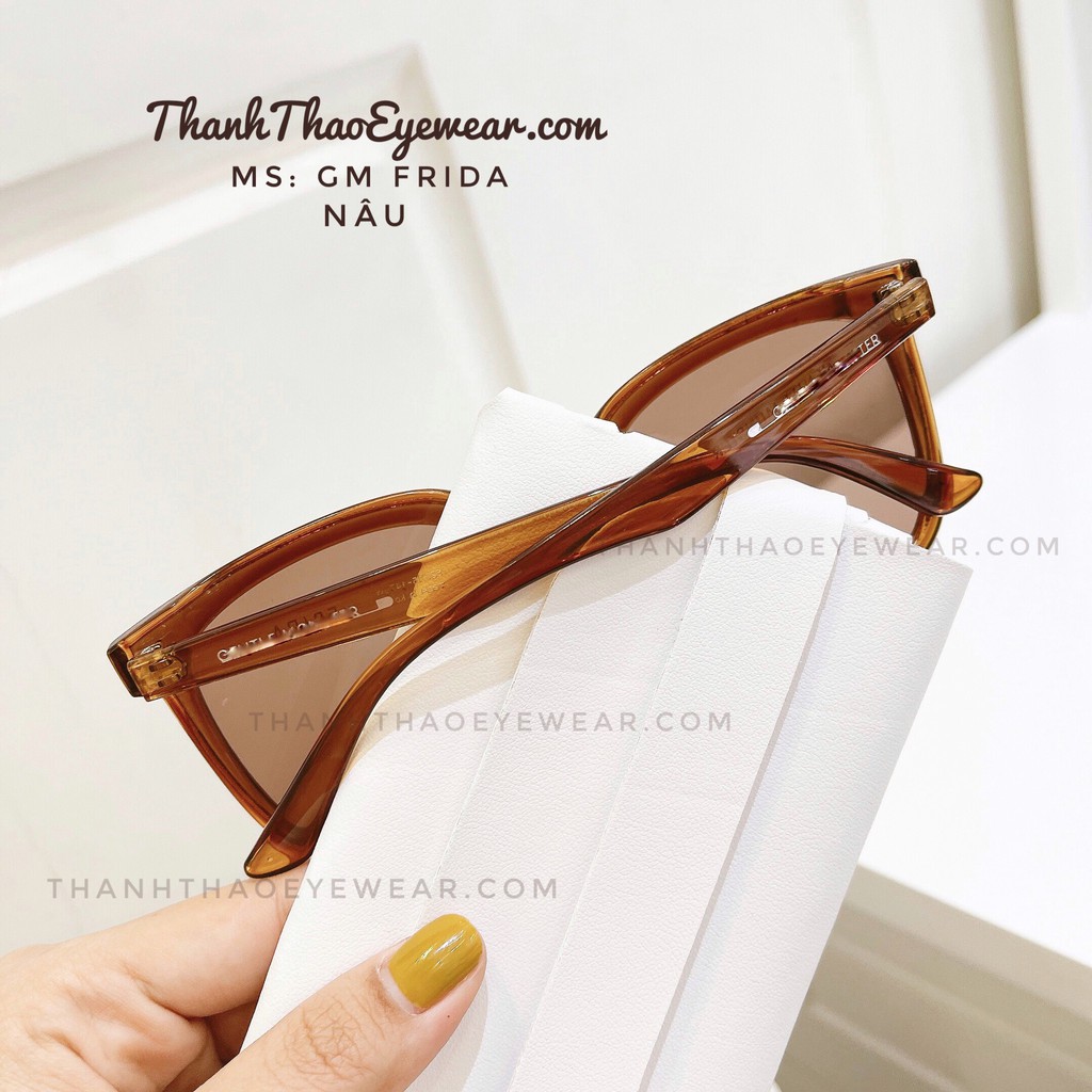 [Ảnh Thật] Kính Mát Vuông Đeo Chống Bụi , Chống UV Frida Unisex Nam Nữ Cao Cấp-ThanhThao Eyewear