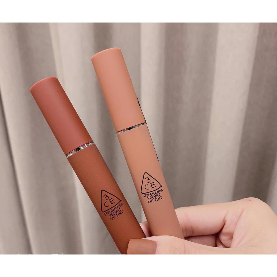  Son 3.C.E velvet lip tint màu cam nude new nude | BigBuy360 - bigbuy360.vn