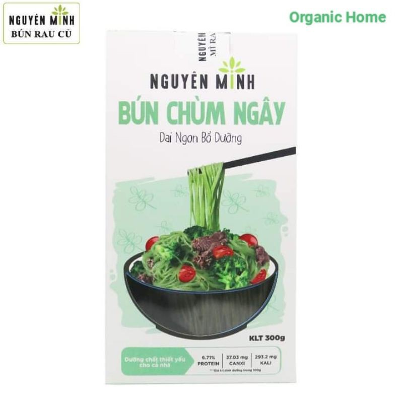 Bún Chùm Ngây Nguyên Minh Hộp 300gr - Mì rau củ Nguyên Minh (MORIS)